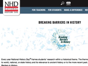National History Day Awards Sponsored by CAIRNS